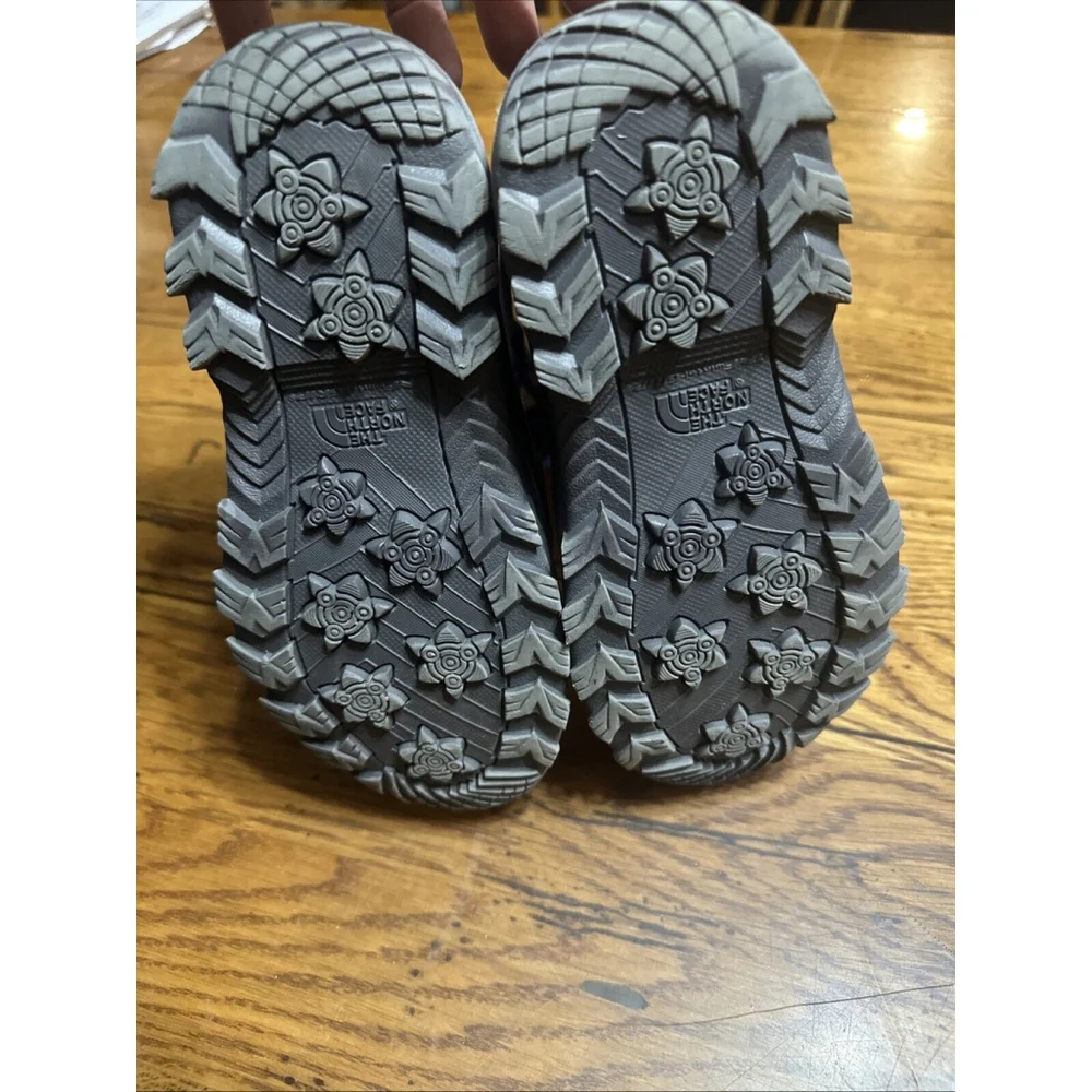 The North Face Kids Unisex Therma Felt Insulated Gray Snow Boots Size 3